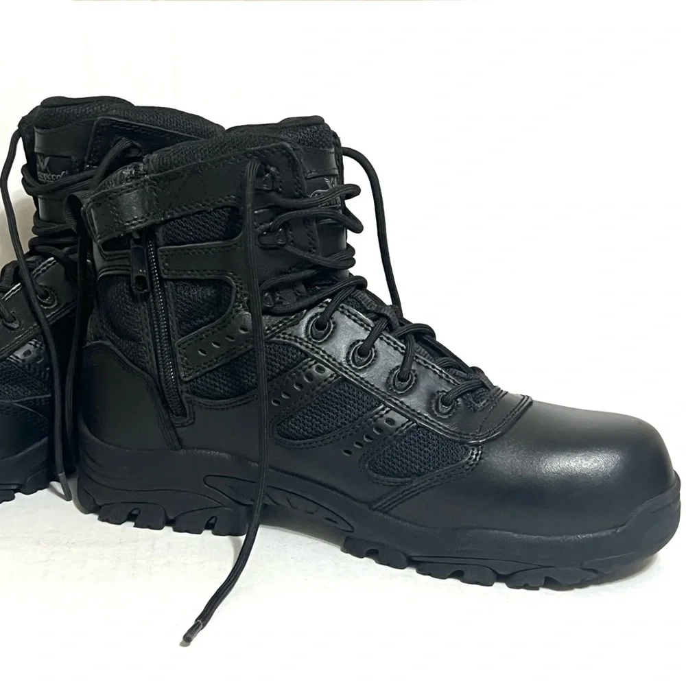 Thorogood Men Leather Side Zip Waterproof Boots